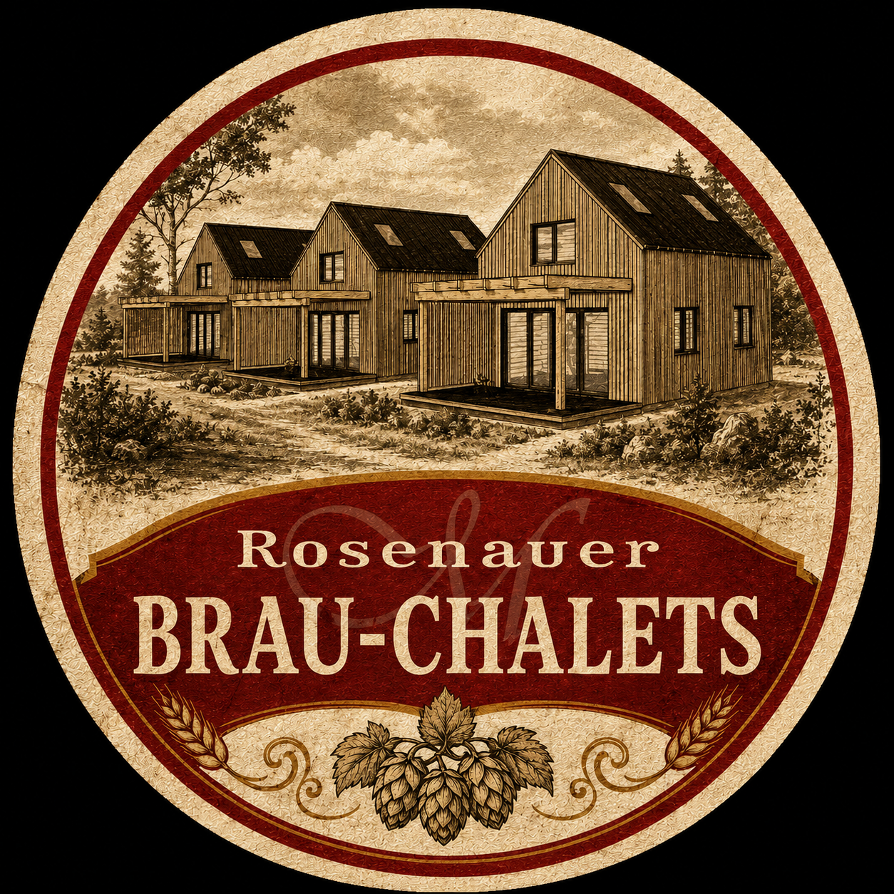 Rosenauer Brau-Chalets Logo